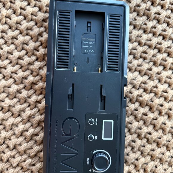 GVM LED Video Light Kit w/ Battery & Charger - Picture 7 of 7